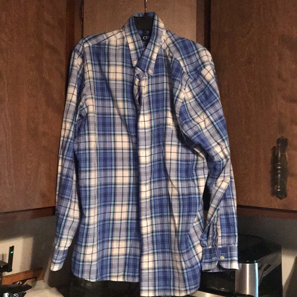 Men’s Chaps long sleep button down
